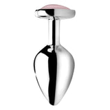 Booty Sparks Gemstones Rose Quartz Heart Anal Plug