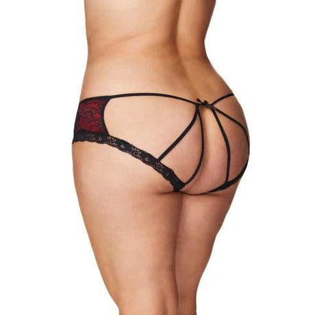 Cage Back Lace Panty
