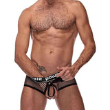 Cock Pit Fishnet Mini Cock Ring Short
