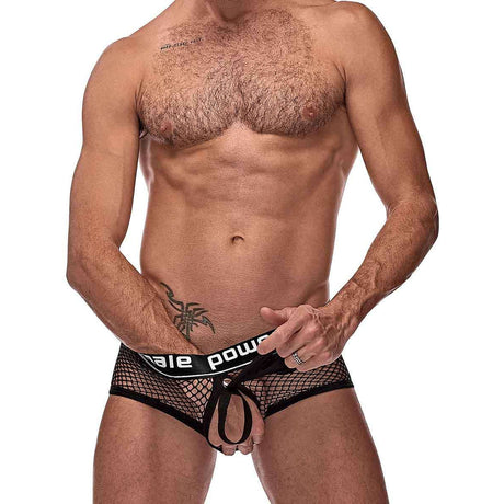 Cock Pit Fishnet Mini Cock Ring Short