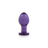 Crystal Glass Butt Plug - Medium