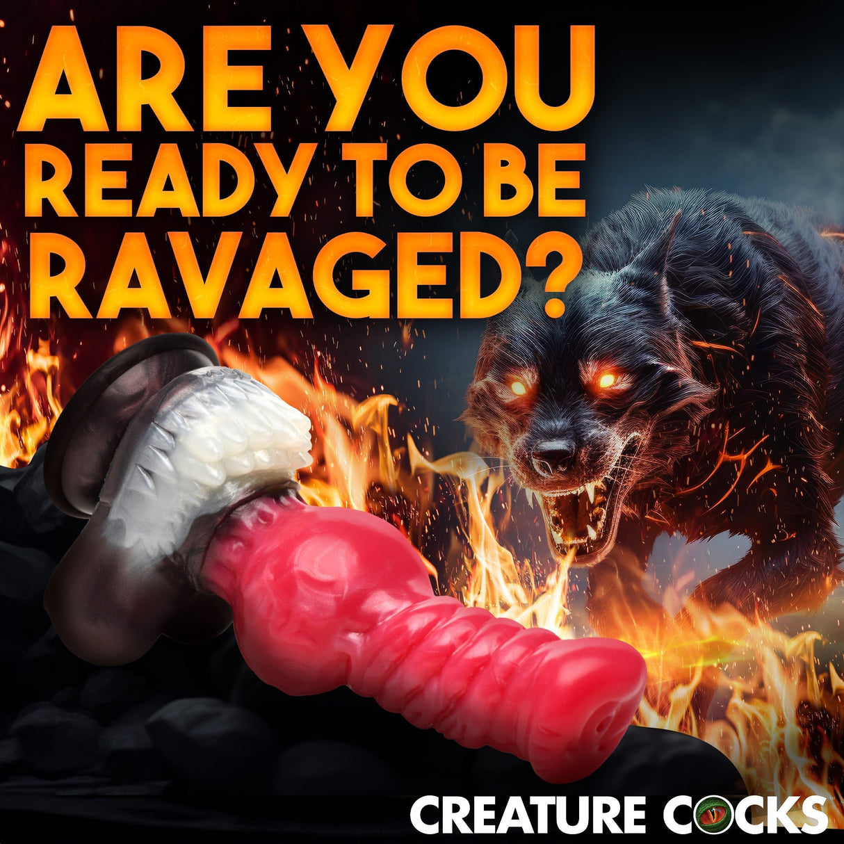 Cujo Canine Silicone Dildo