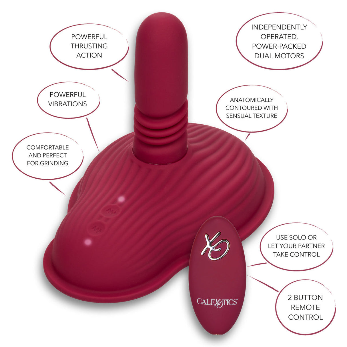 Dual Rider Remote Control Thrust and Grind Vibe