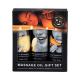Earthly Body Edible Massage Oil Gift Set
