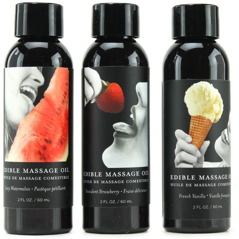Earthly Body Edible Massage Oil Gift Set