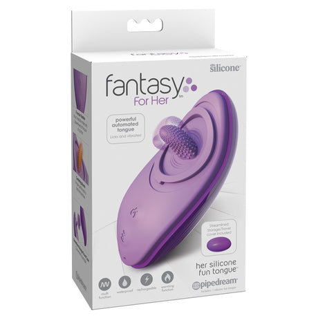 Fantasy for Her Silicone Fun Tongue Vibe