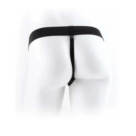 Fetish Fantasy 7 Inch Vibrating Hollow Strap-On