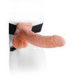 Fetish Fantasy Series 7 Inch Hollow Strap-On With Balls