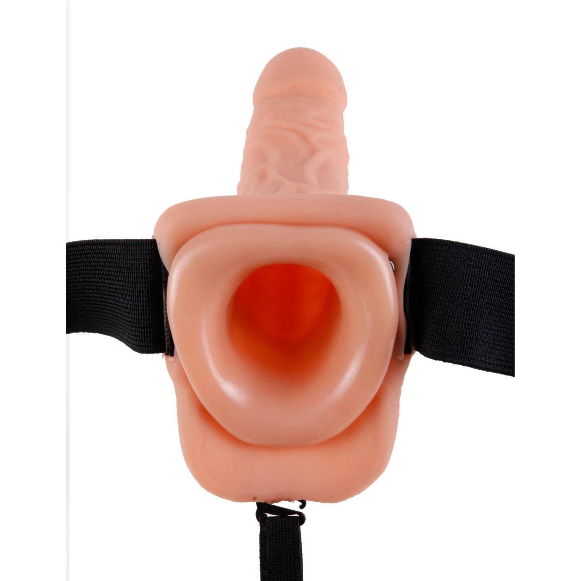 Fetish Fantasy Series 9 Inch Hollow Strap-On With Balls
