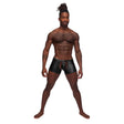 Fetish Poseidon Nylon Spandex Tear Off Cup Thong Short