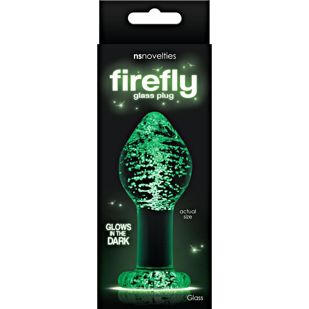 Firefly Clear Glass Plug - Glow