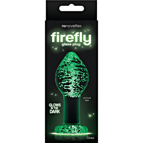Firefly Clear Glass Plug - Glow