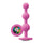 Glams Ripple Silicone Rainbow Gem