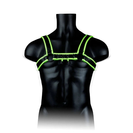 Glow In The Dark Chest Bulldog Harness