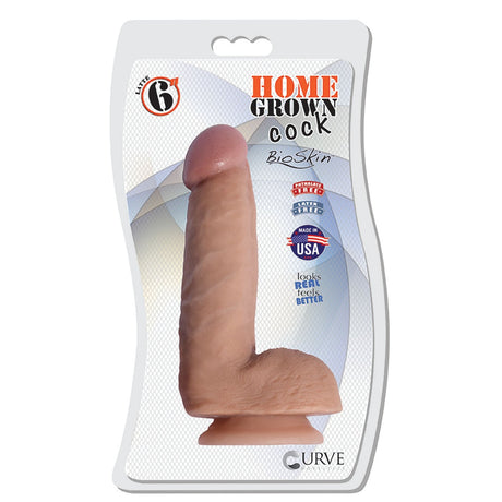 Home Grown 6 Inch Real Feel Dildo