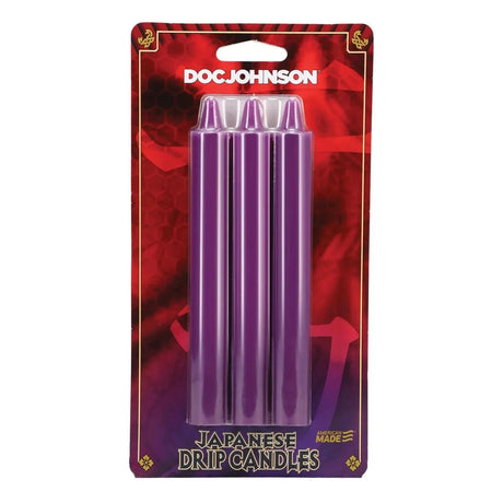 Japanese Drip Candles - Pack of 3