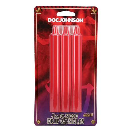 Japanese Drip Candles - Pack of 3