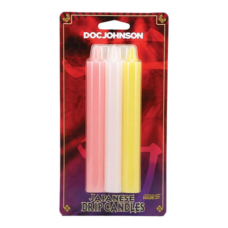 Japanese Drip Candles - Pack of 3
