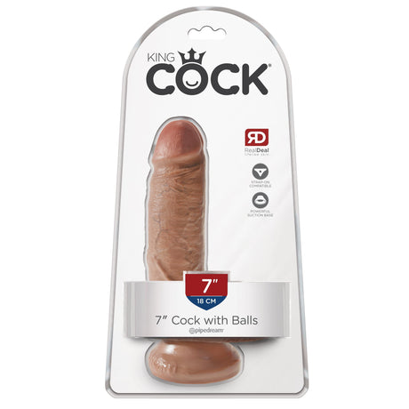 King Cock 7 Inch Cock with Balls