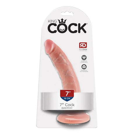 King Cock 7 Inch Realistic Feel Dildo