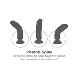 King Cock 7 Inch Vibrating Dildo