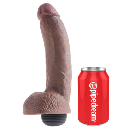 King Cock 9 Inch Squirting Cock with Balls