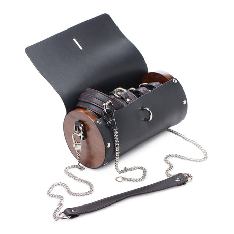 Kinky Clutch Black Bondage Set with Carrying Case
