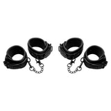 Kinky Comfort Wrist and Ankle Cuff Set