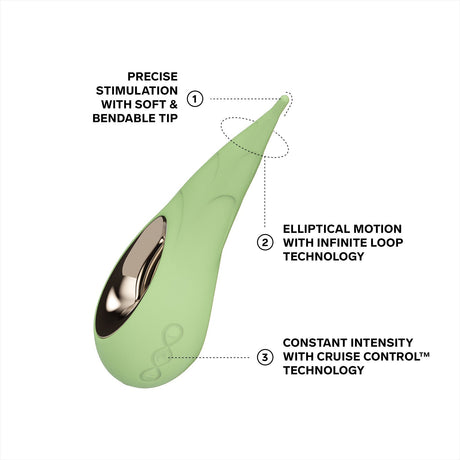 LELO DOT Cruise Clitoral Pinpoint Silicone Rechargeable Vibrator