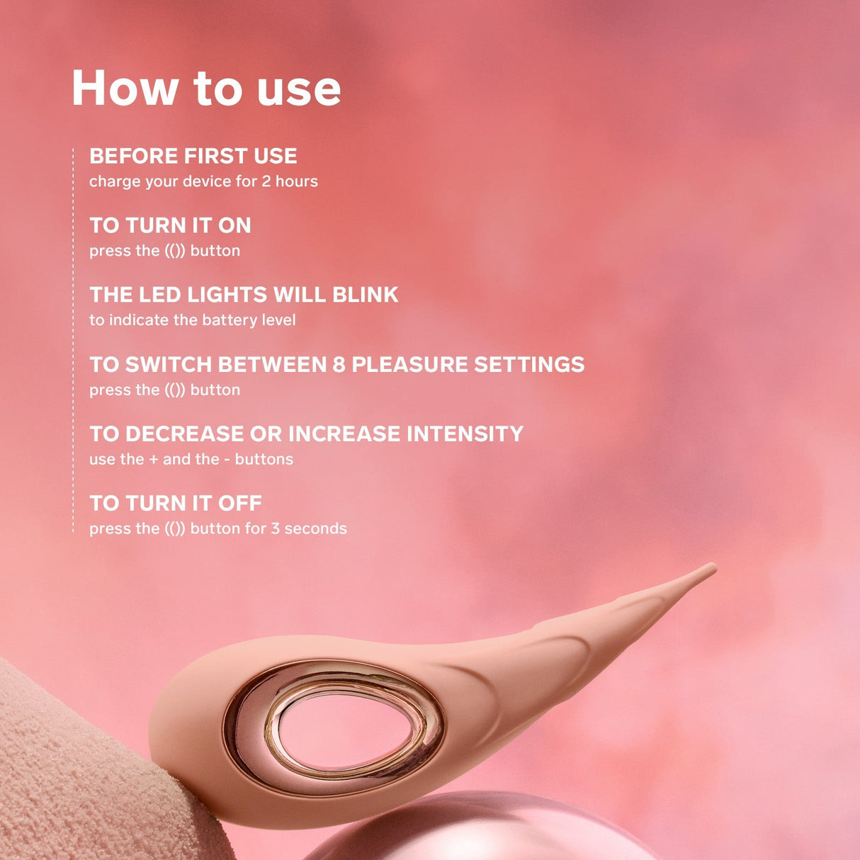 LELO DOT Cruise Clitoral Pinpoint Silicone Rechargeable Vibrator