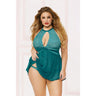 Lace Mesh Babydoll