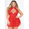 Lace Mesh Babydoll