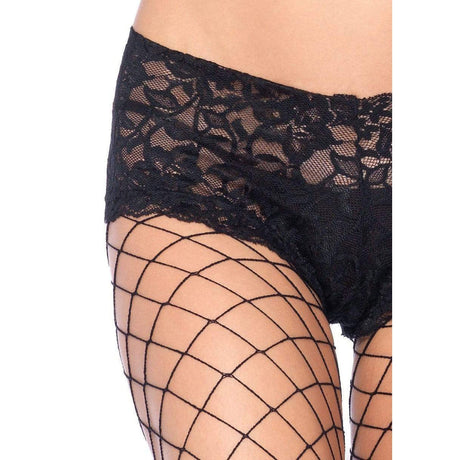Leg Avenue Fence Net Boy Short Pantyhose