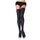 Leg Avenue Opaque Nylon Over Thigh Highs