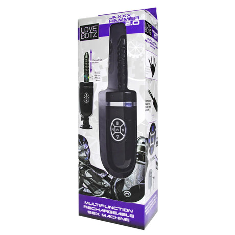 LoveBotz Jaxxx Hammer 2.0 Multifunction Rechargeable Sex Machine