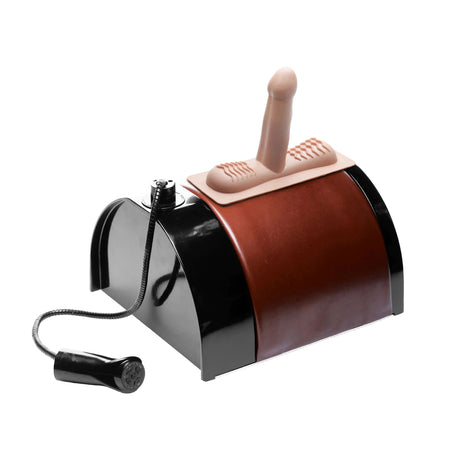 LoveBotz Saddle Deluxe Riding Sex Machine with Dual Attachments