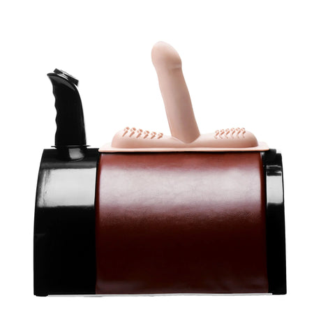 LoveBotz Saddle Deluxe Riding Sex Machine with Dual Attachments
