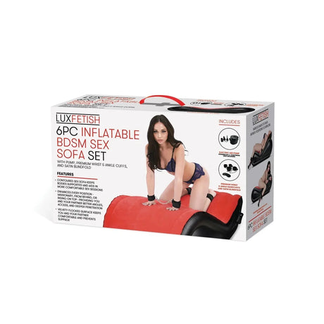 Lux Fetish 6PC Inflatable BDSM Sex Sofa Set
