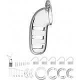 ManCage Model 06 Transparent 5.5" Cock Cage