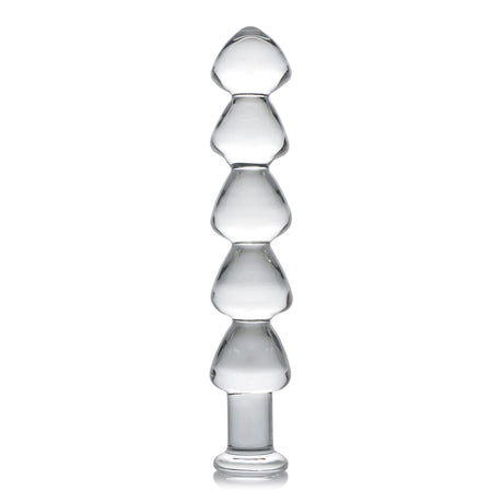 Master Series Drops Anal Links Glass Dildo