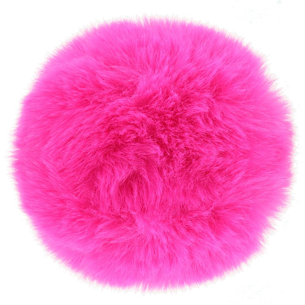 Neon Luv Bunny Tail Butt Plug