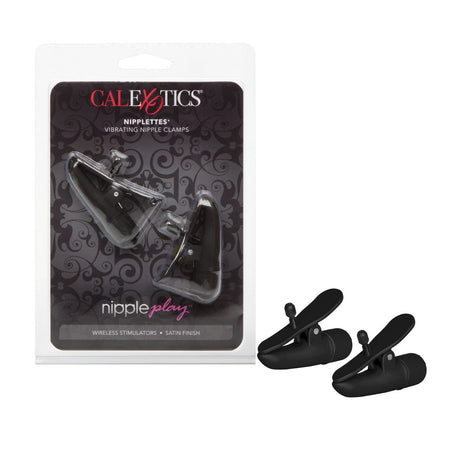 Nipple Play Nipplettes Wireless Vibrating Nipple Clamps