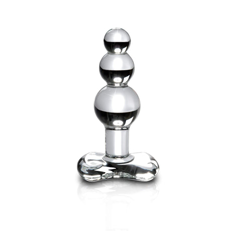 No. 47 Hand Blown Glass Butt Plug - Clear