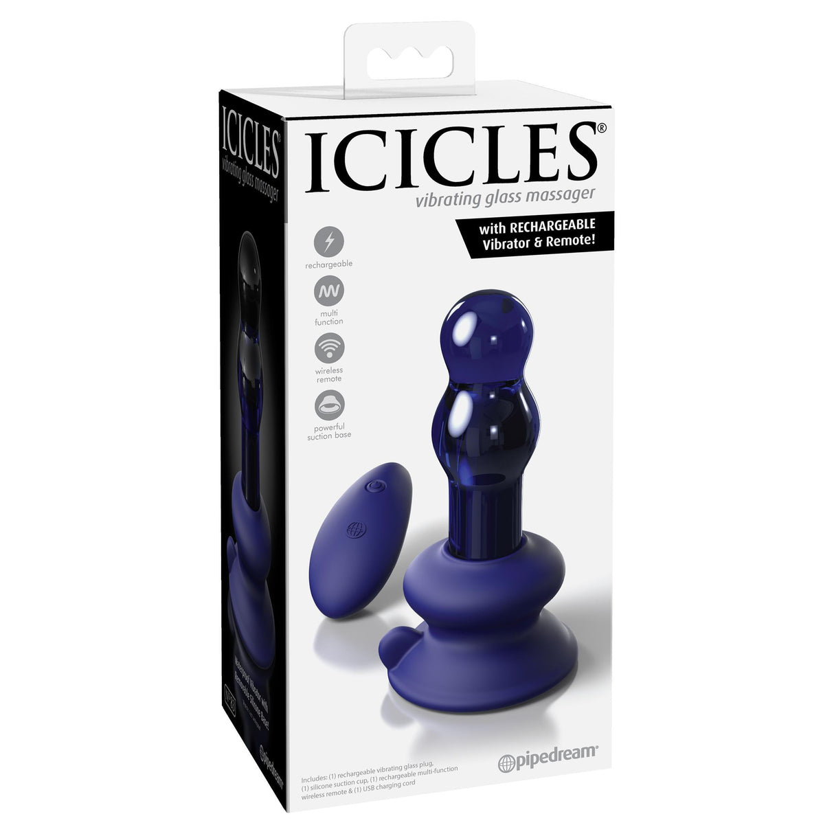 No. 83 Vibrating Glass Plug
