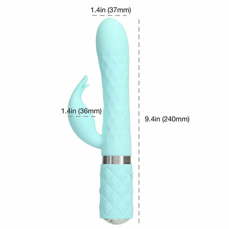 PILLOW TALK LIVELY Dual Stimulation Vibrator