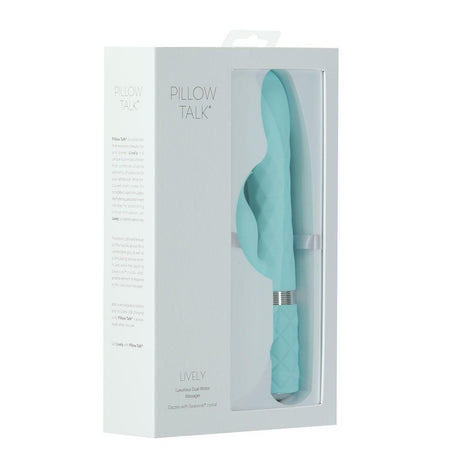 PILLOW TALK LIVELY Dual Stimulation Vibrator