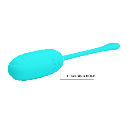 Pretty Love Kirk Silicone Rechargeable Egg Vibrator