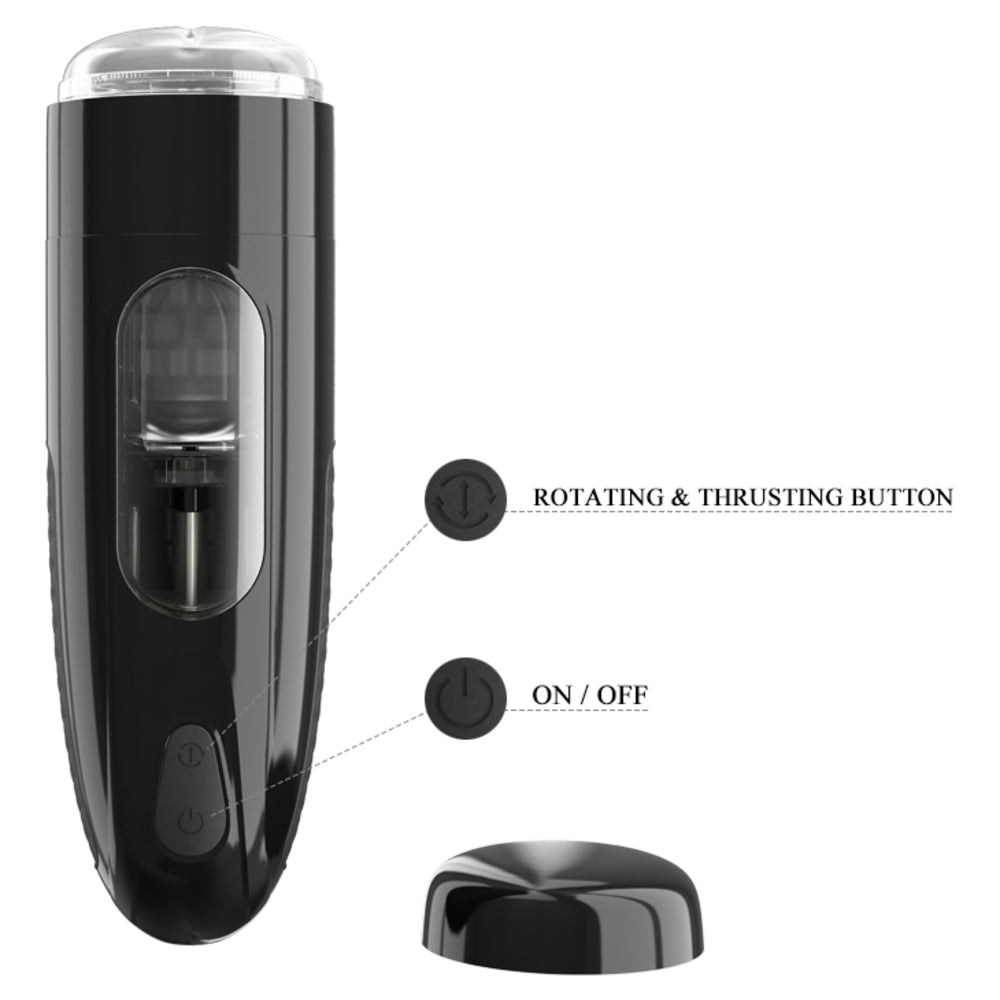 Pretty Love Marlon Rotating & Thrusting Self Masturbator Toy