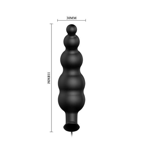 Pretty Love Vibrating Bead Shaped Butt Plug