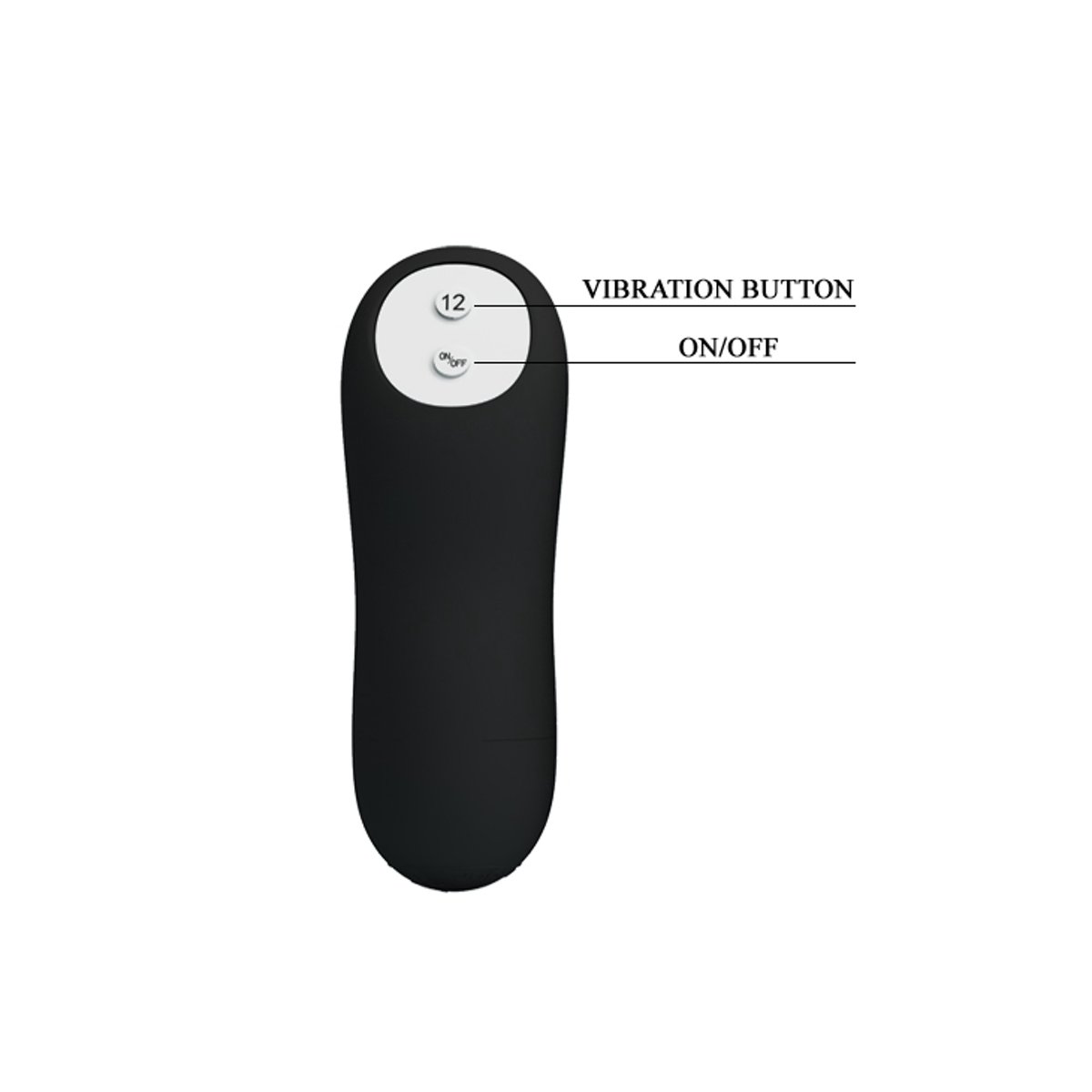 Pretty Love Vibrating Penis Butt Plug